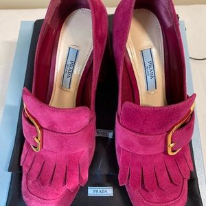Prada Suede Pumps